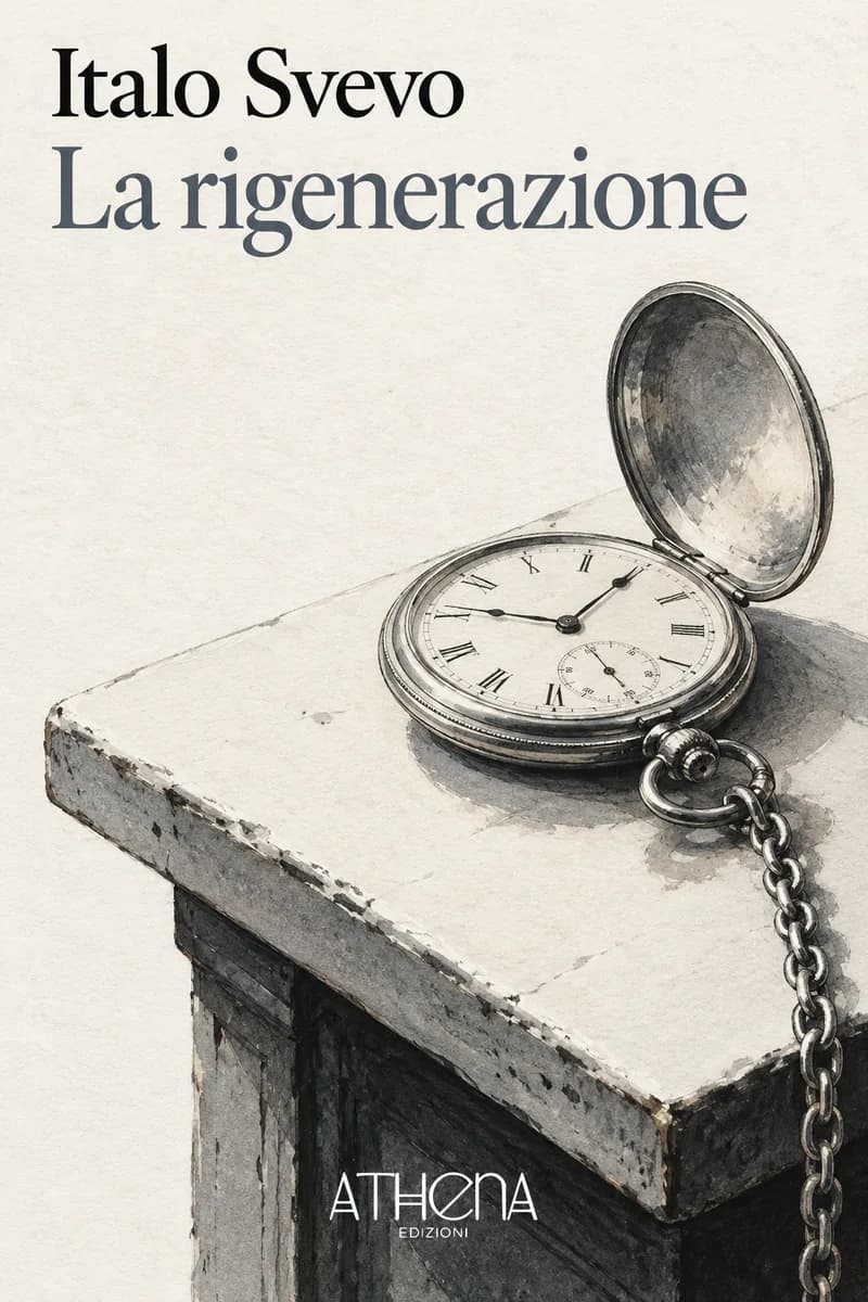 La rigenerazione di Italo Svevo – copertina Edizioni Athena