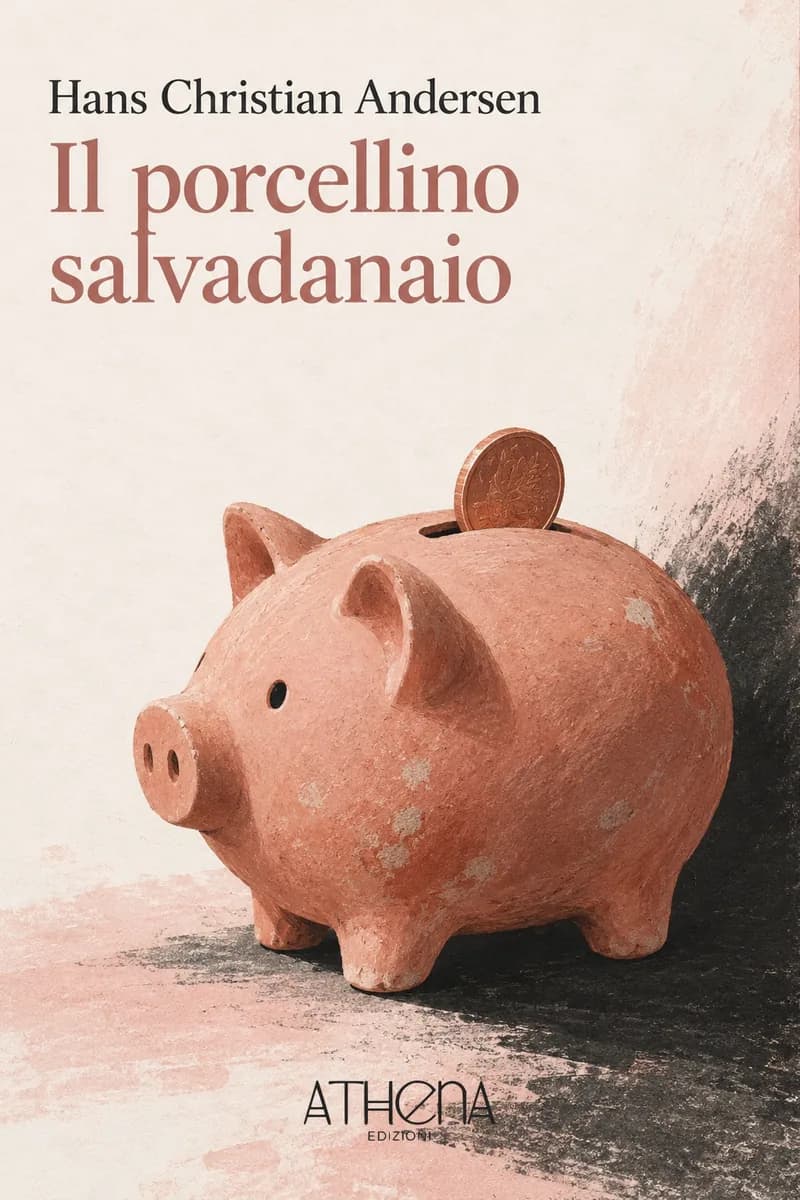Il porcellino salvadanaio di Hans Christian Andersen – copertina Edizioni Athena