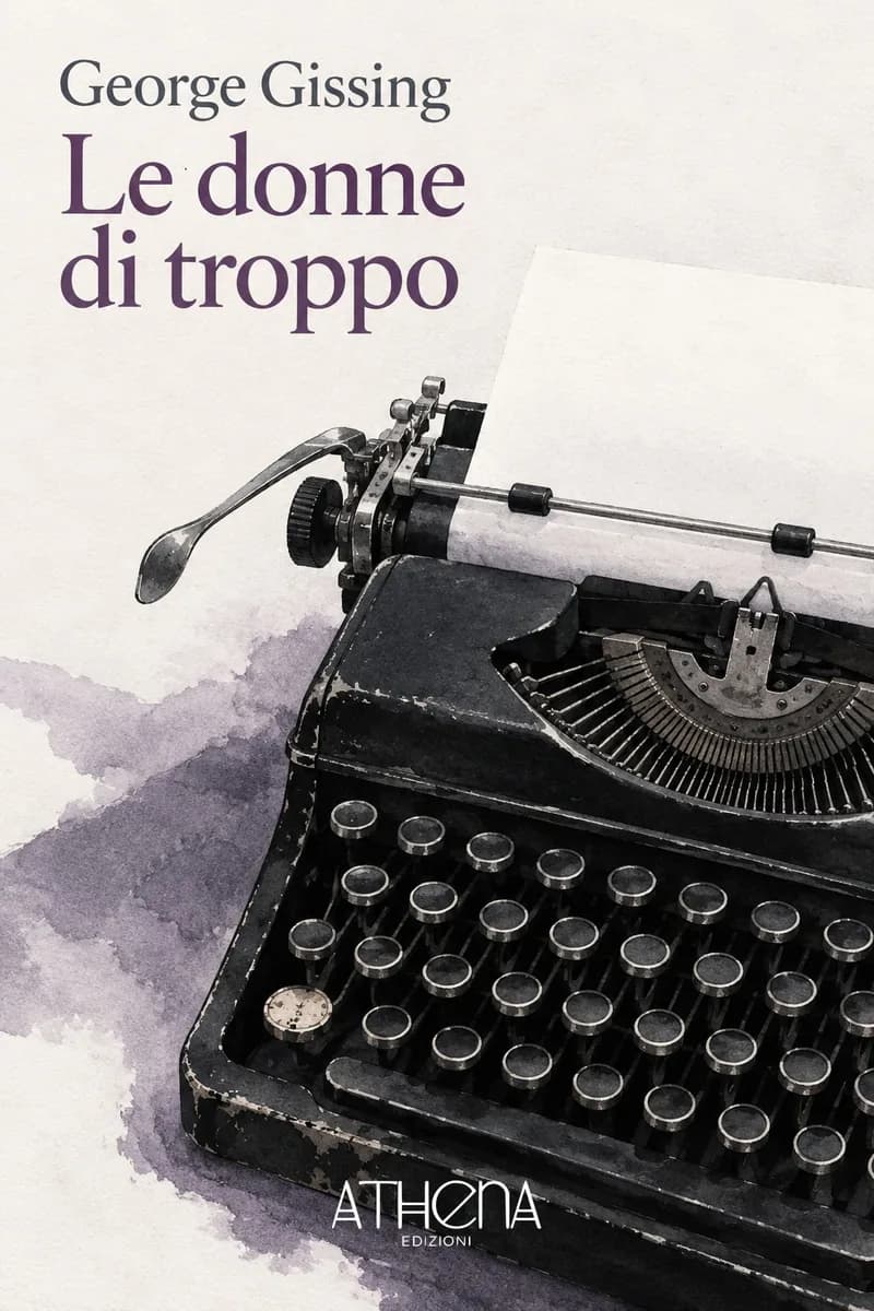 Le donne di troppo di George Gissing – copertina Edizioni Athena