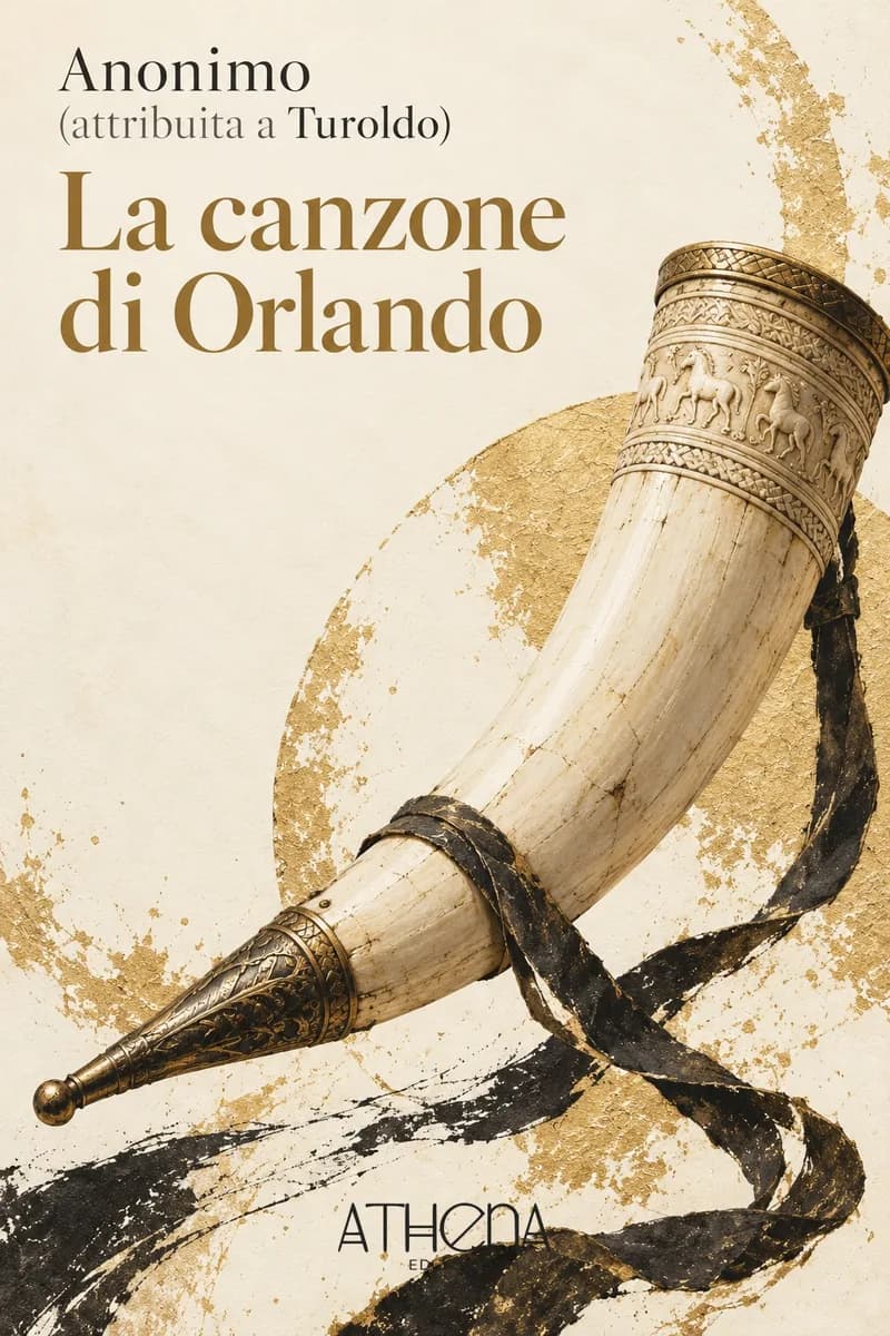 La canzone di Orlando di Anonimo (attribuita a Turoldo) – copertina Edizioni Athena