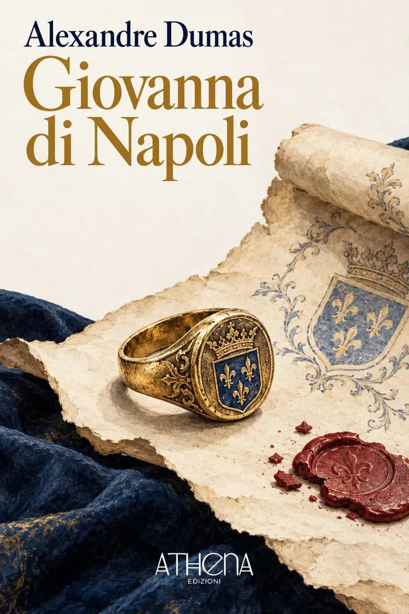Giovanna di Napoli di Alexandre Dumas – copertina Edizioni Athena
