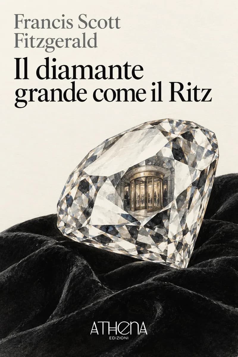 Il diamante grande come il Ritz di Francis Scott Fitzgerald – copertina Edizioni Athena