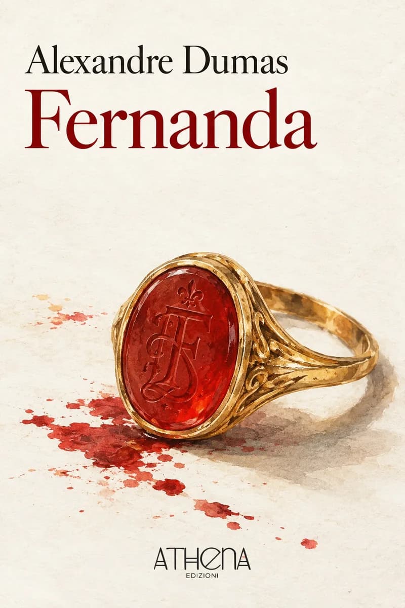 Fernanda di Alexandre Dumas – copertina Edizioni Athena