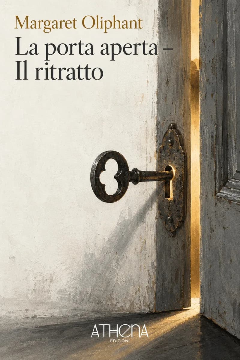 La porta aperta – Il ritratto di Margaret Oliphant – copertina Edizioni Athena
