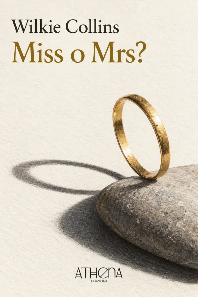 Miss o Mrs? di Wilkie Collins – copertina Edizioni Athena