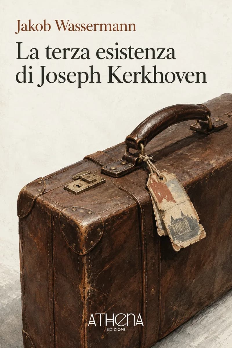 La terza esistenza di Joseph Kerkhoven di Jakob Wassermann – copertina Edizioni Athena