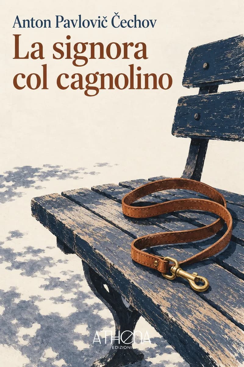 La signora col cagnolino di Anton Pavlovič Čechov – copertina Edizioni Athena