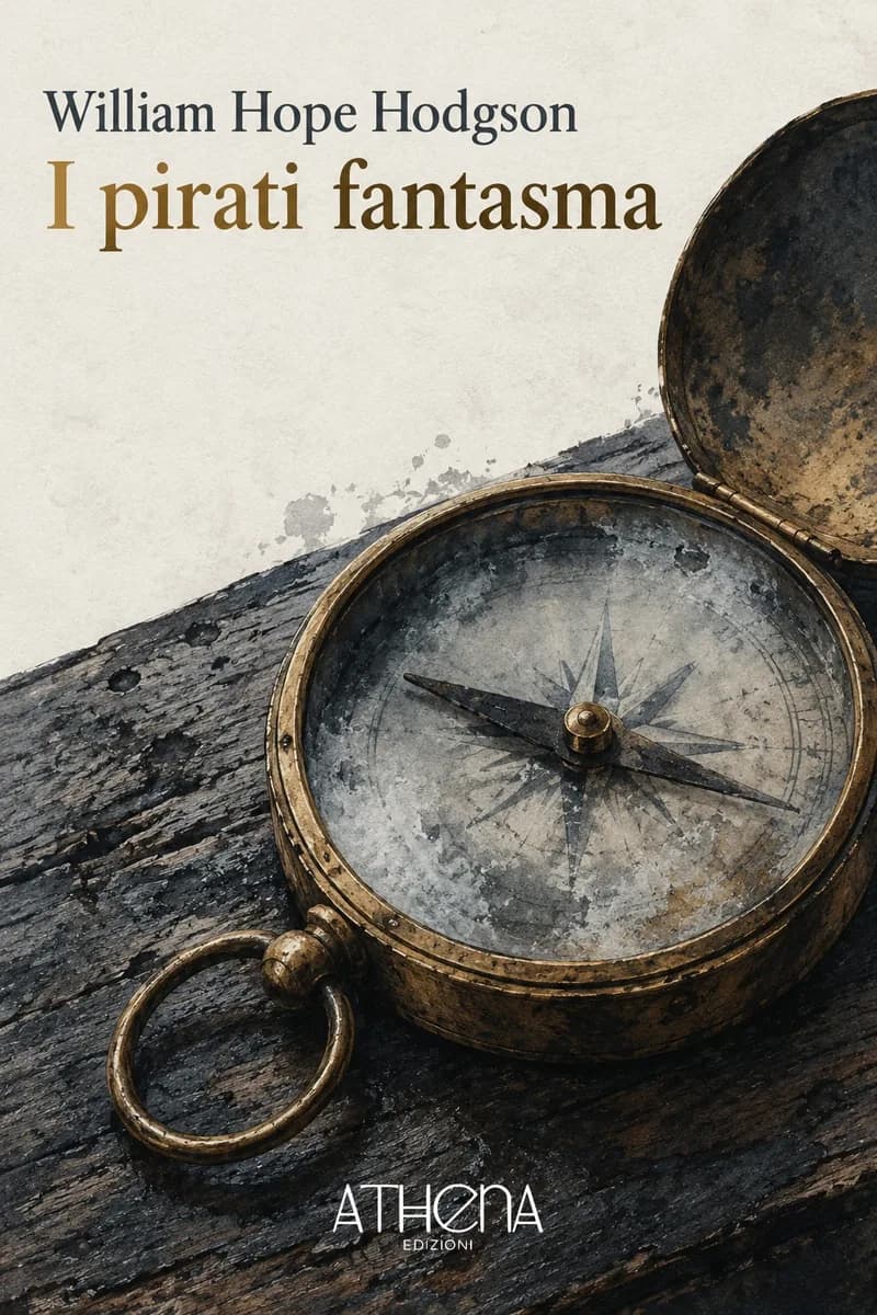 I pirati fantasma di William Hope Hodgson – copertina Edizioni Athena