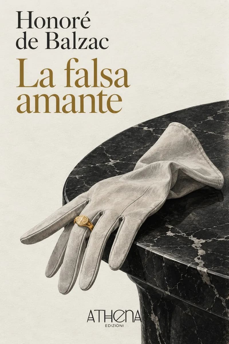 La falsa amante di Honoré de Balzac – copertina Edizioni Athena