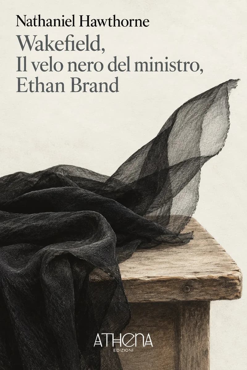 Wakefield, Il velo nero del ministro, Ethan Brand di Nathaniel Hawthorne – copertina Edizioni Athena