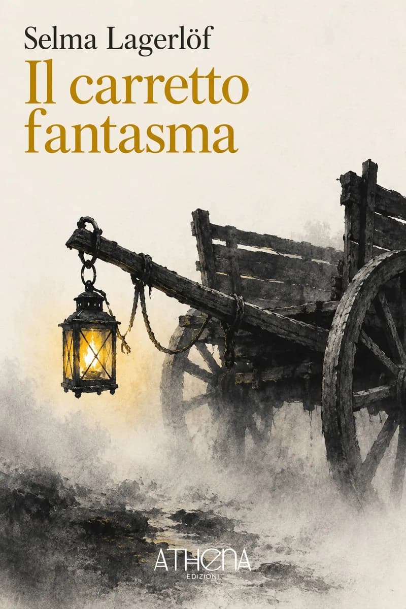 Il carretto fantasma di Selma Lagerlöf – copertina Edizioni Athena
