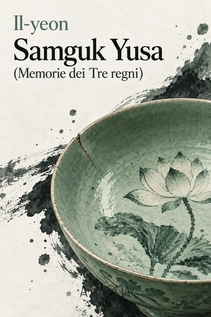 Samguk Yusa (Memorie dei Tre regni) di Il-yeon – copertina Edizioni Athena