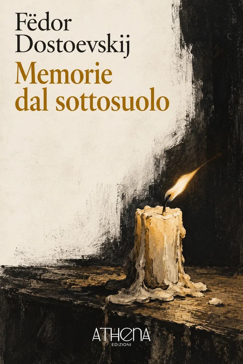 Memorie dal sottosuolo di Fëdor Dostoevskij – copertina Edizioni Athena