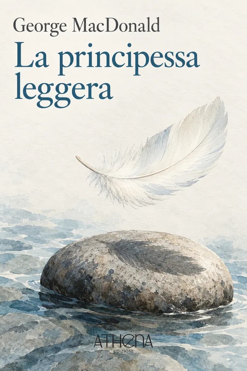 La principessa leggera di George MacDonald – copertina Edizioni Athena