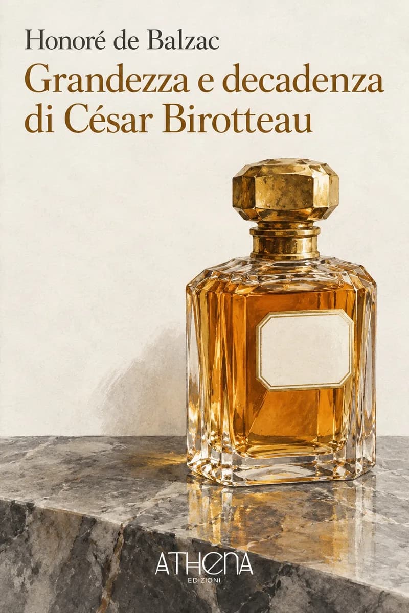 Grandezza e decadenza di César Birotteau di Honoré de Balzac – copertina Edizioni Athena