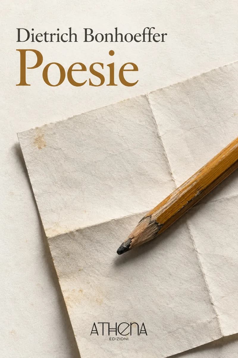Poesie di Dietrich Bonhoeffer – copertina Edizioni Athena