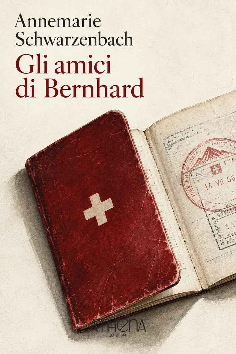 Gli amici di Bernhard di Annemarie Schwarzenbach – copertina Edizioni Athena