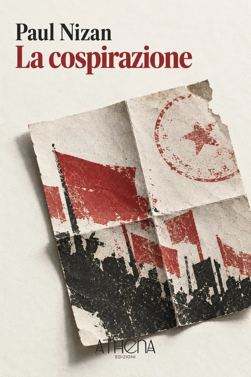 La cospirazione di Paul Nizan – copertina Edizioni Athena