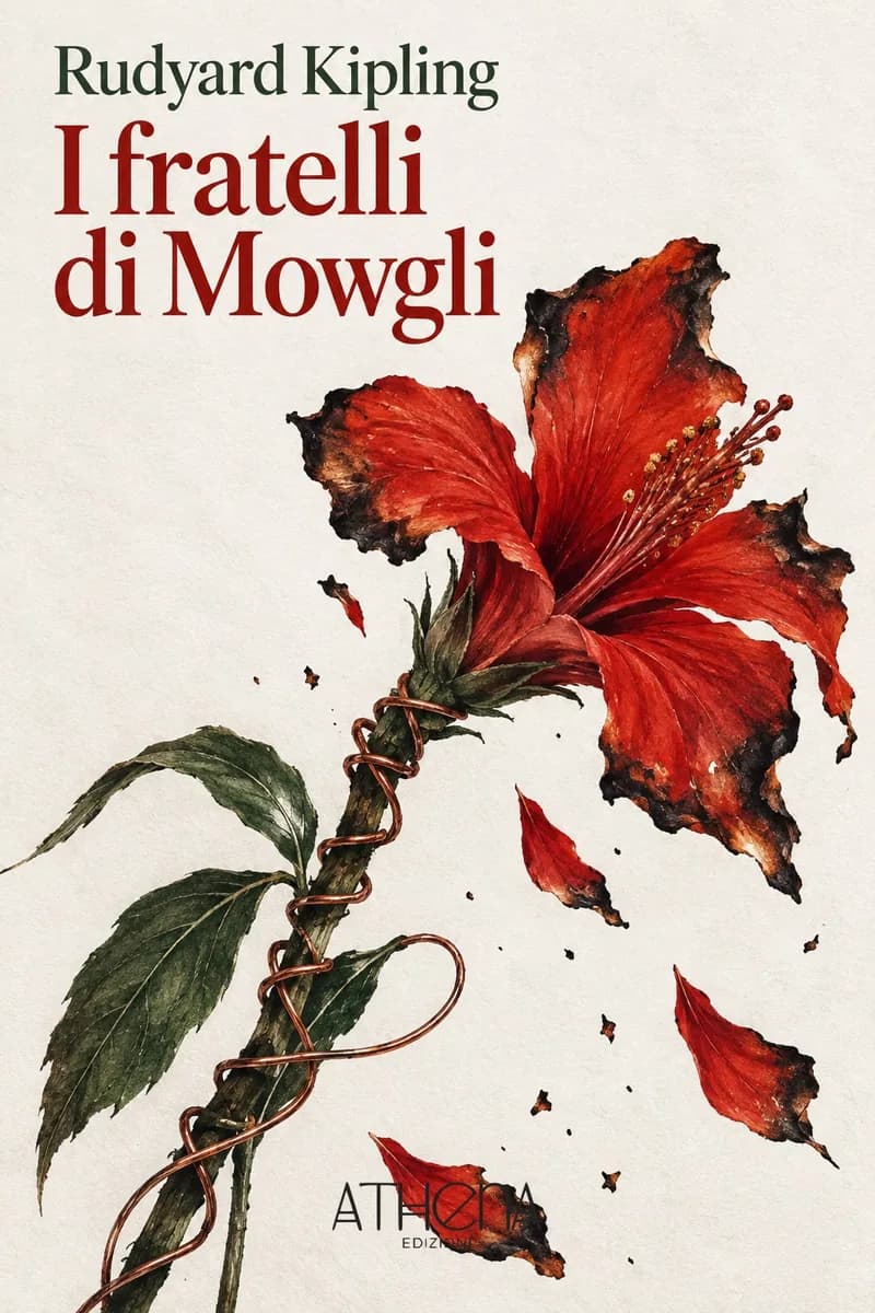 I fratelli di Mowgli di Rudyard Kipling – copertina Edizioni Athena