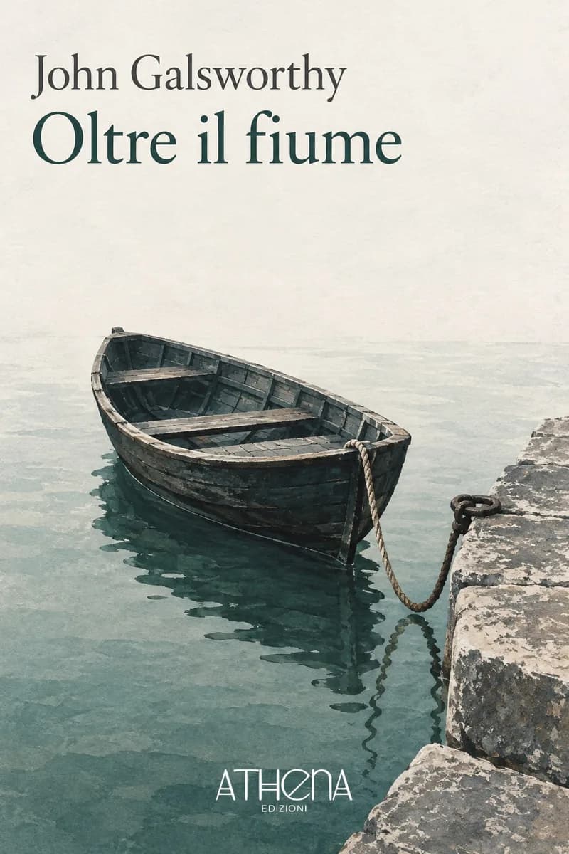 Oltre il fiume di John Galsworthy – copertina Edizioni Athena