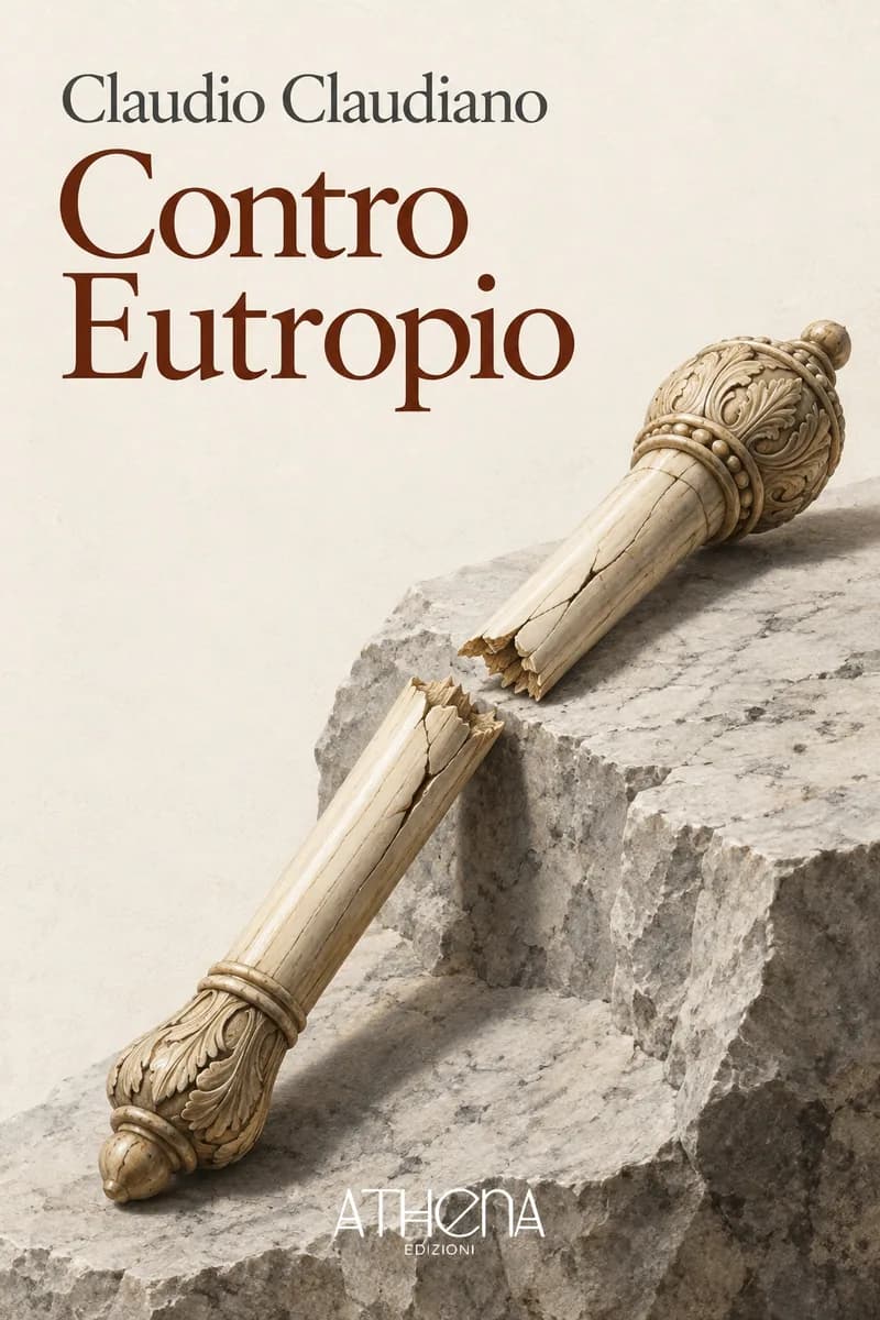 Contro Eutropio di Claudio Claudiano – copertina Edizioni Athena