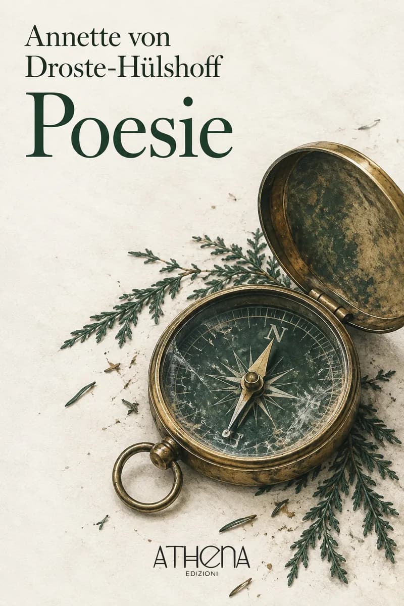 Poesie di Annette von Droste-Hülshoff – copertina Edizioni Athena