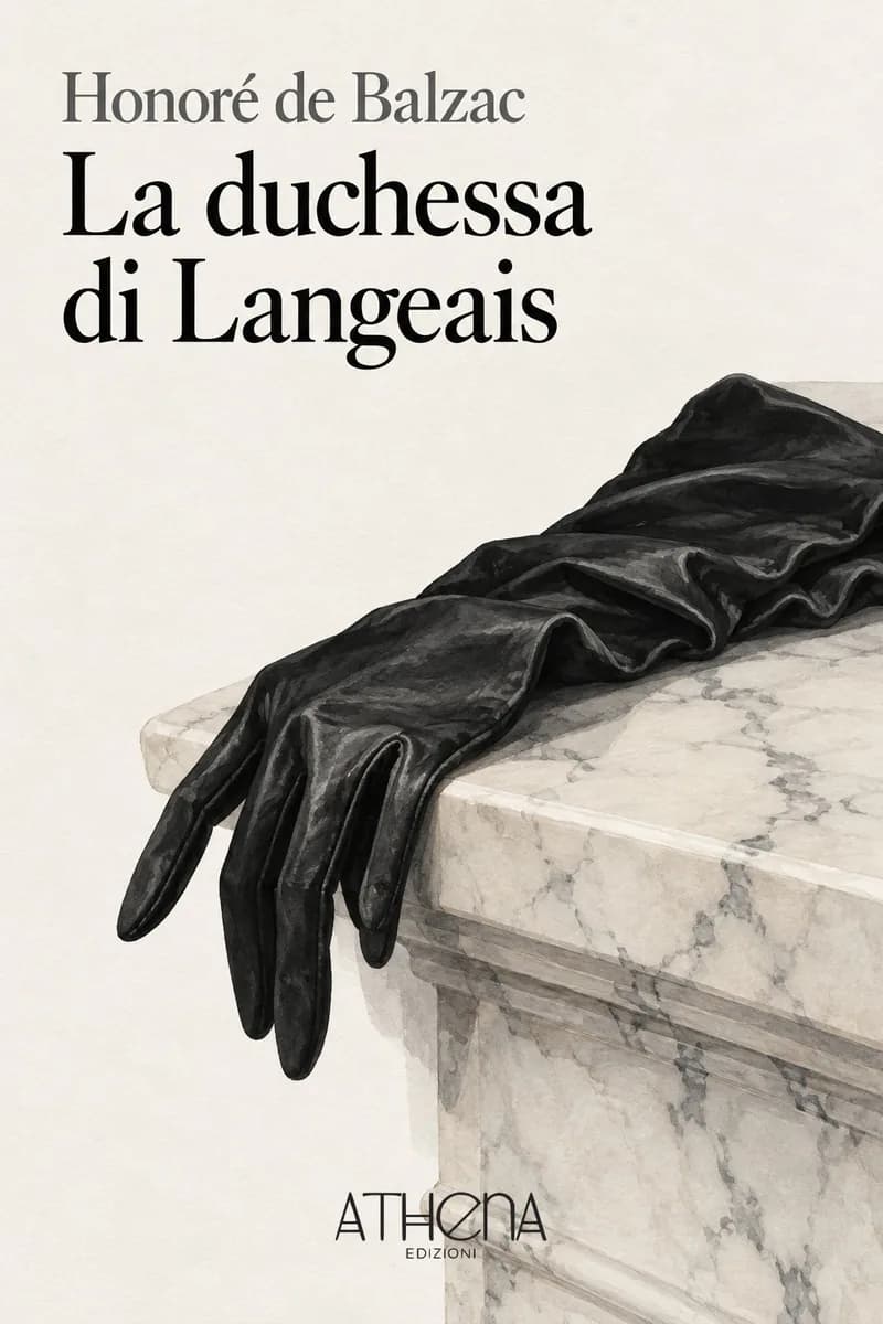 La duchessa di Langeais di Honoré de Balzac – copertina Edizioni Athena