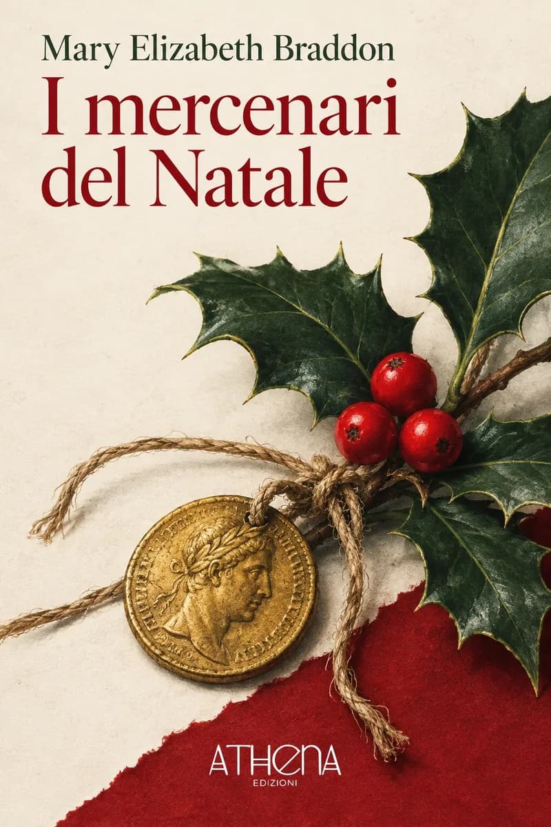 I mercenari del Natale di Mary Elizabeth Braddon – copertina Edizioni Athena