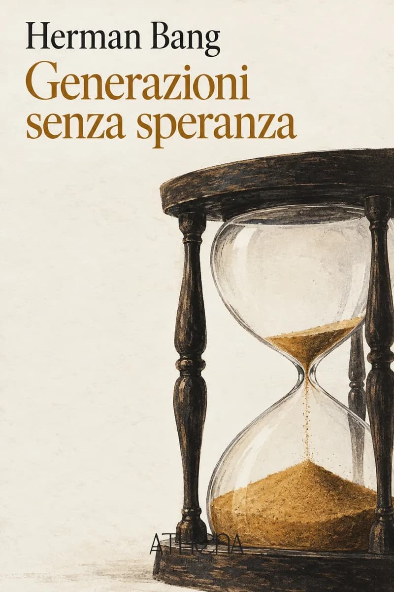 Generazioni senza speranza di Herman Bang – copertina Edizioni Athena