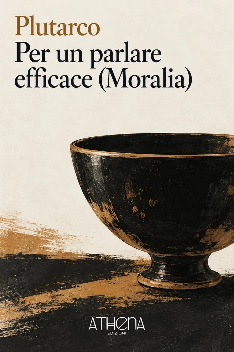 Per un parlare efficace (Moralia) di Plutarco – copertina Edizioni Athena