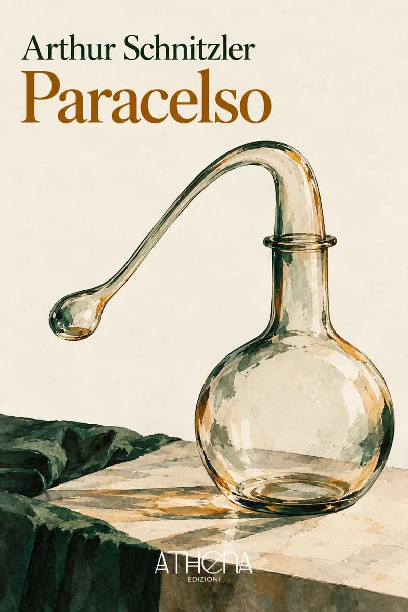 Paracelso di Arthur Schnitzler – copertina Edizioni Athena