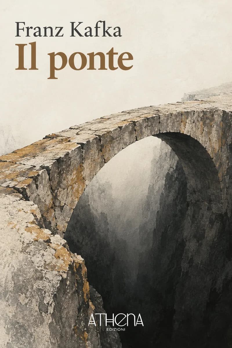 Il ponte di Franz Kafka – copertina Edizioni Athena
