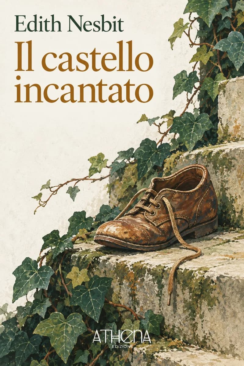 Il castello incantato di Edith Nesbit – copertina Edizioni Athena