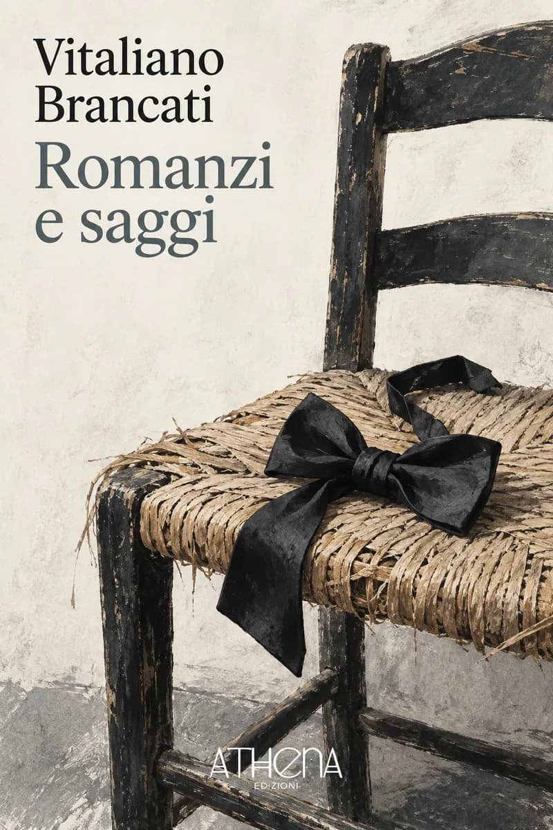 Romanzi e saggi di Vitaliano Brancati – copertina Edizioni Athena
