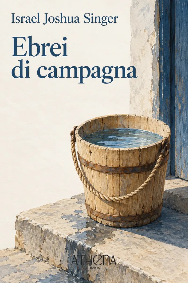 Ebrei di campagna di Israel Joshua Singer – copertina Edizioni Athena