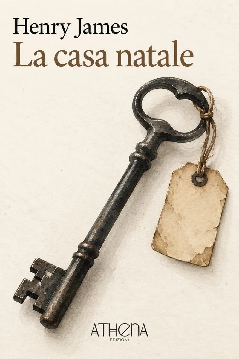 La casa natale di Henry James – copertina Edizioni Athena