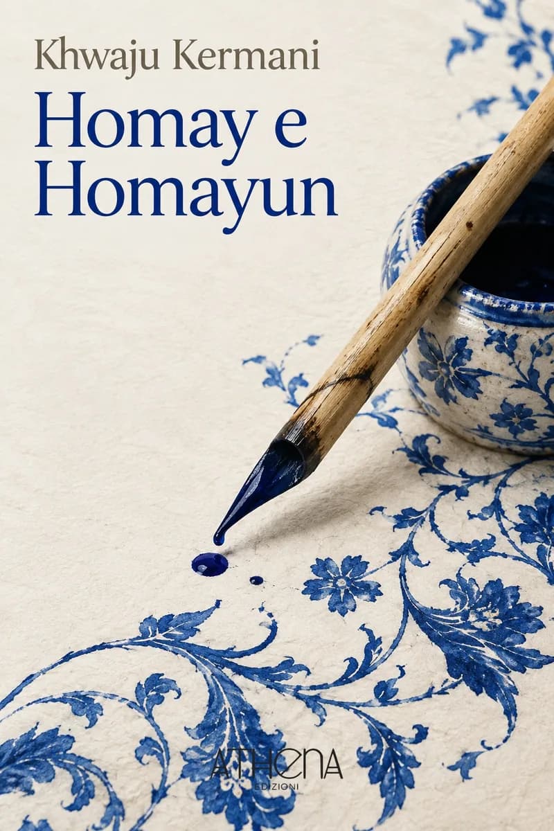 Homay e Homayun di Khwaju Kermani – copertina Edizioni Athena