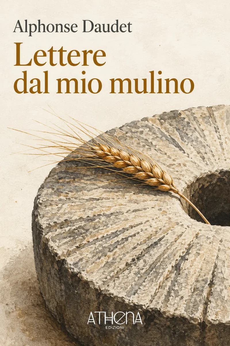Lettere dal mio mulino di Alphonse Daudet – copertina Edizioni Athena