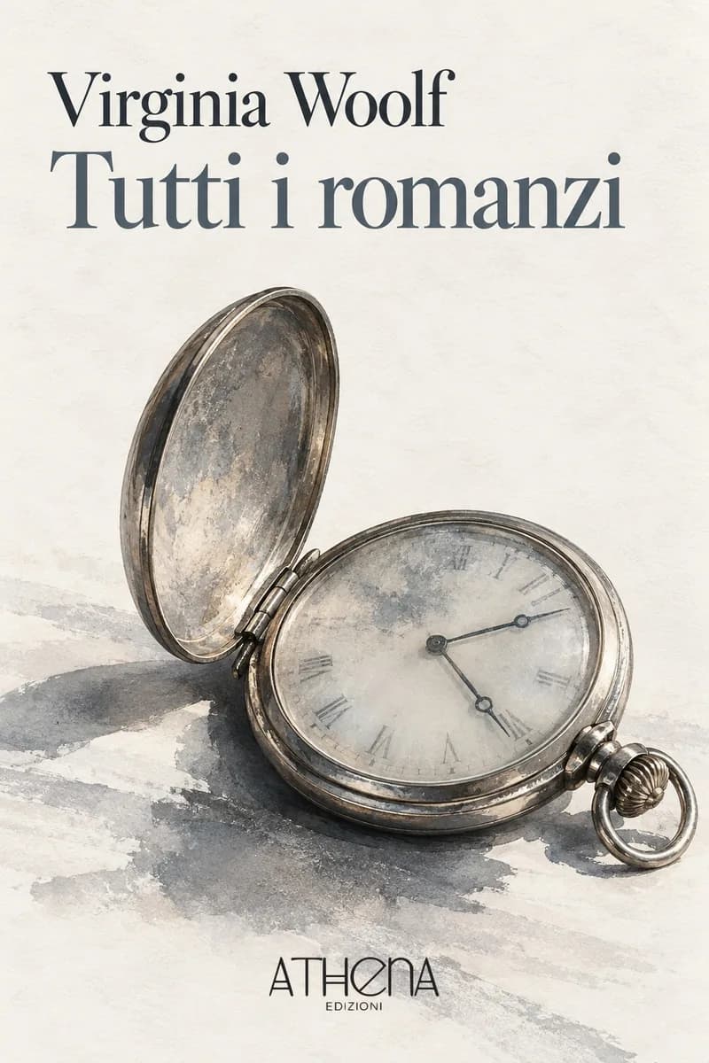 Tutti i romanzi di Virginia Woolf – copertina Edizioni Athena
