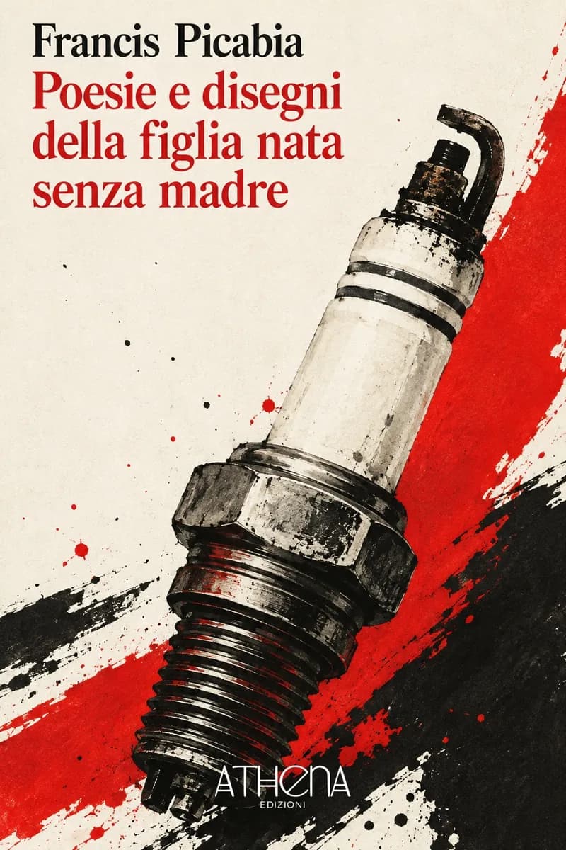 Poesie e disegni della figlia nata senza madre di Francis Picabia – copertina Edizioni Athena
