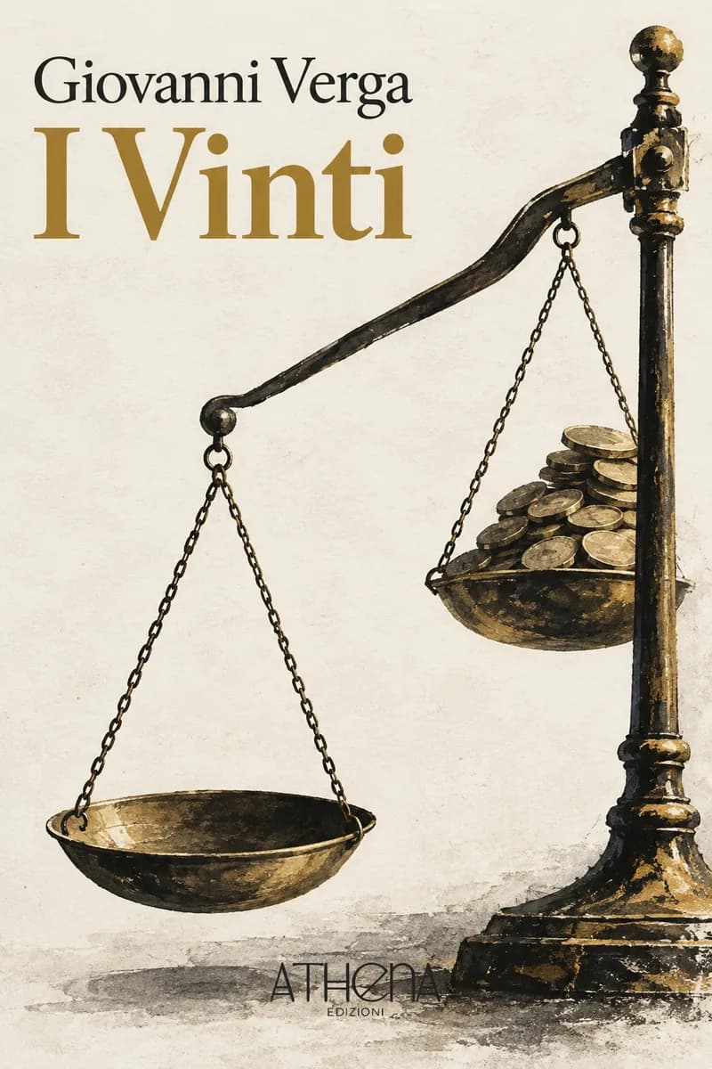 I Vinti di Giovanni Verga – copertina Edizioni Athena