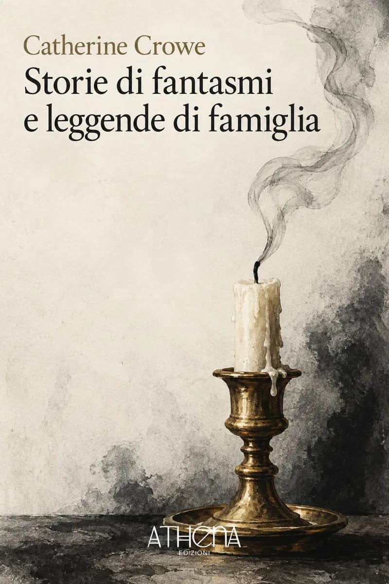 Storie di fantasmi e leggende di famiglia di Catherine Crowe – copertina Edizioni Athena