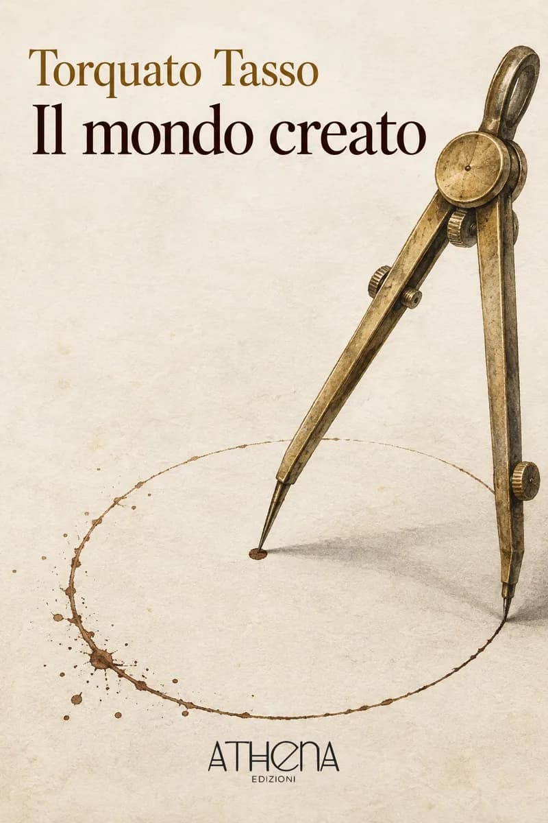 Il mondo creato di Torquato Tasso – copertina Edizioni Athena