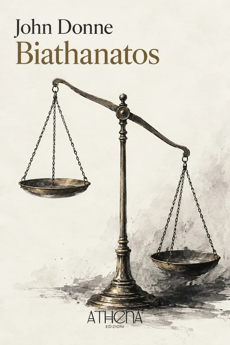 Biathanatos di John Donne – copertina Edizioni Athena