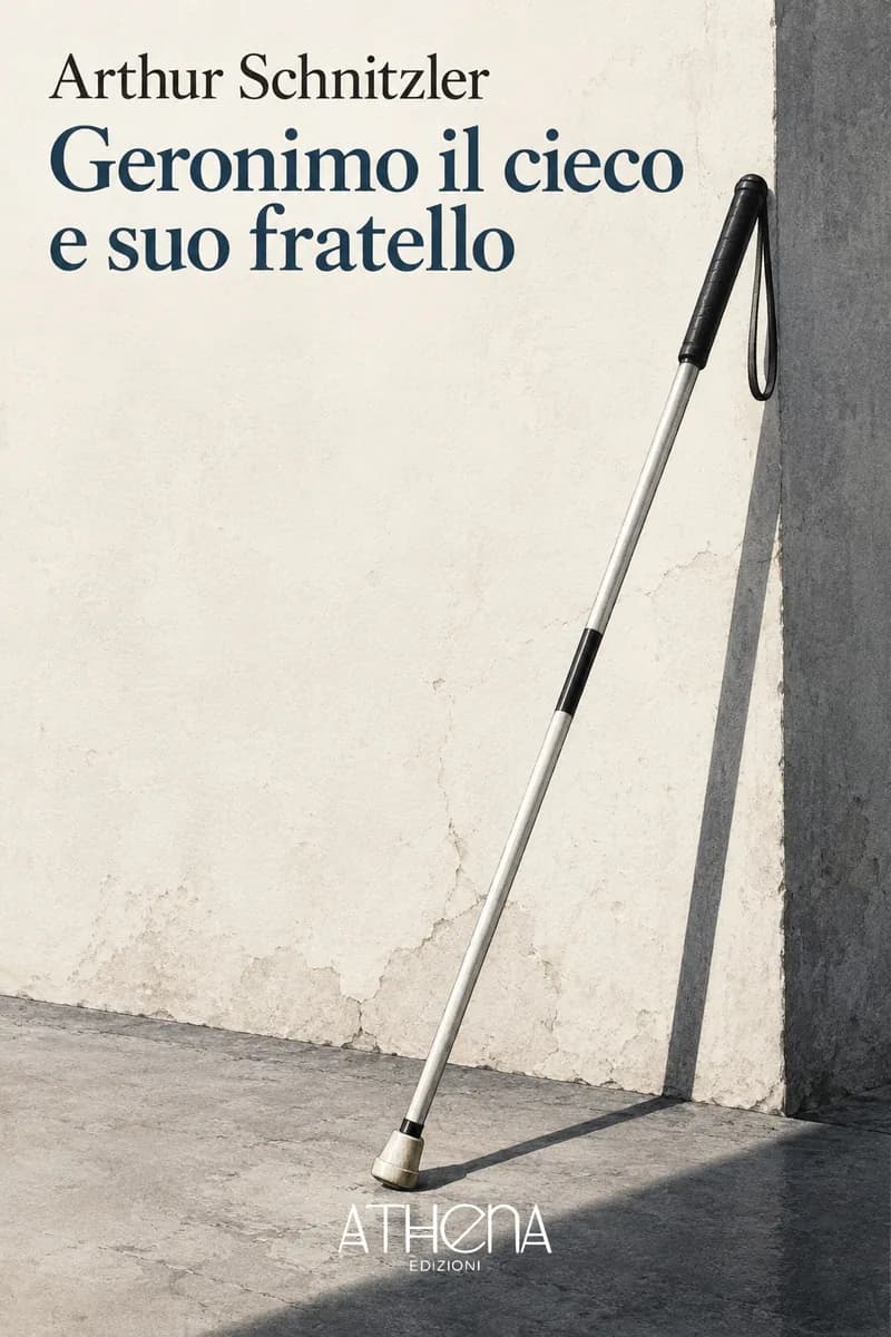 Geronimo il cieco e suo fratello di Arthur Schnitzler – copertina Edizioni Athena
