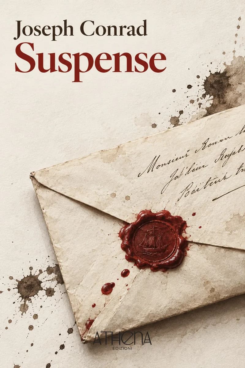 Suspense di Joseph Conrad – copertina Edizioni Athena