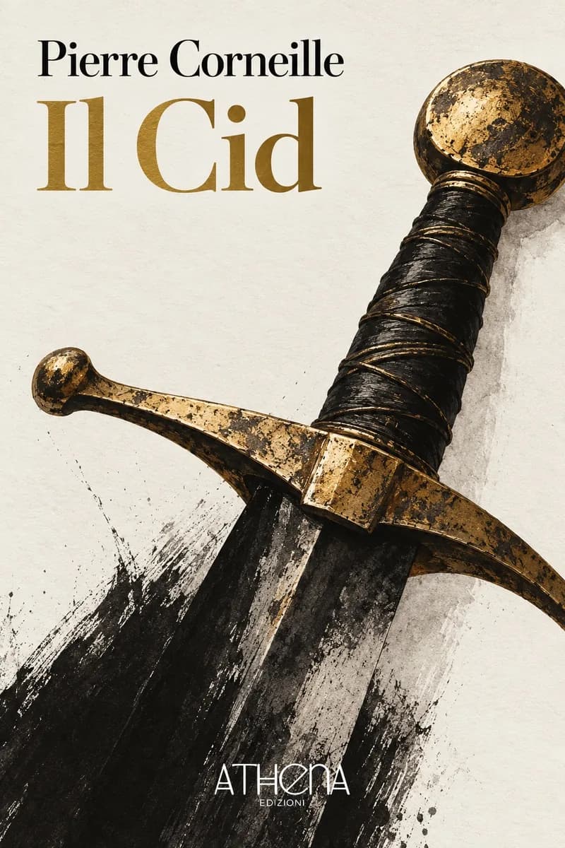 Il Cid di Pierre Corneille – copertina Edizioni Athena