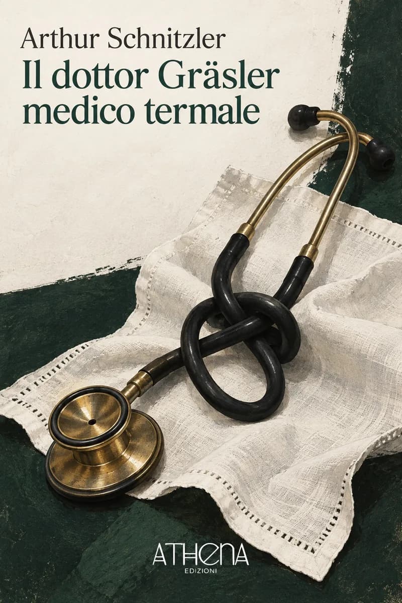 Il dottor Gräsler medico termale di Arthur Schnitzler – copertina Edizioni Athena