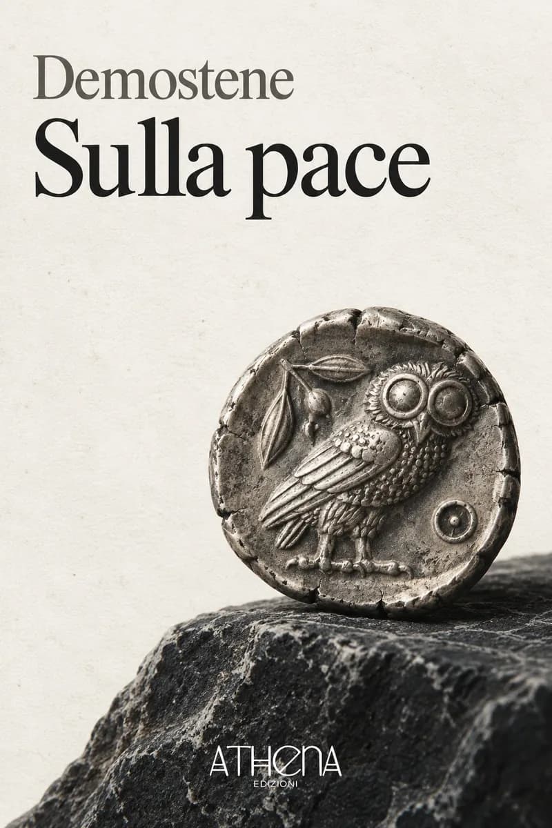 Sulla pace di Demostene – copertina Edizioni Athena
