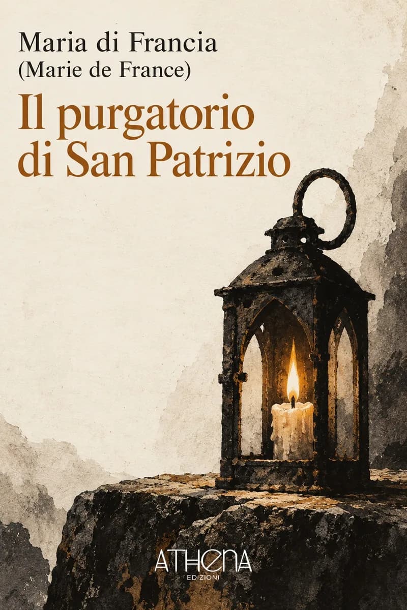 Il purgatorio di San Patrizio di Maria di Francia (Marie de France) – copertina Edizioni Athena
